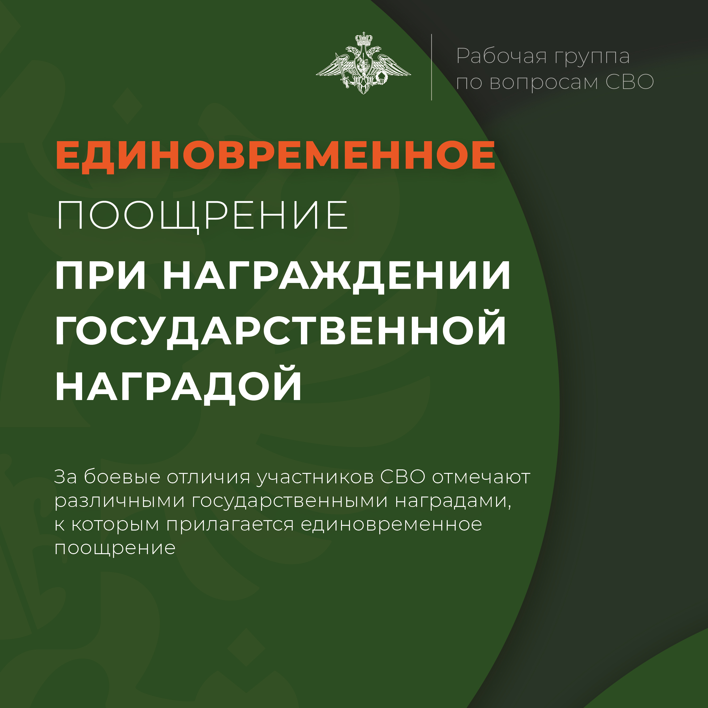 Единовременное поощрение для участников СВО - подробности | 21.11.2023 |  Абакан - БезФормата