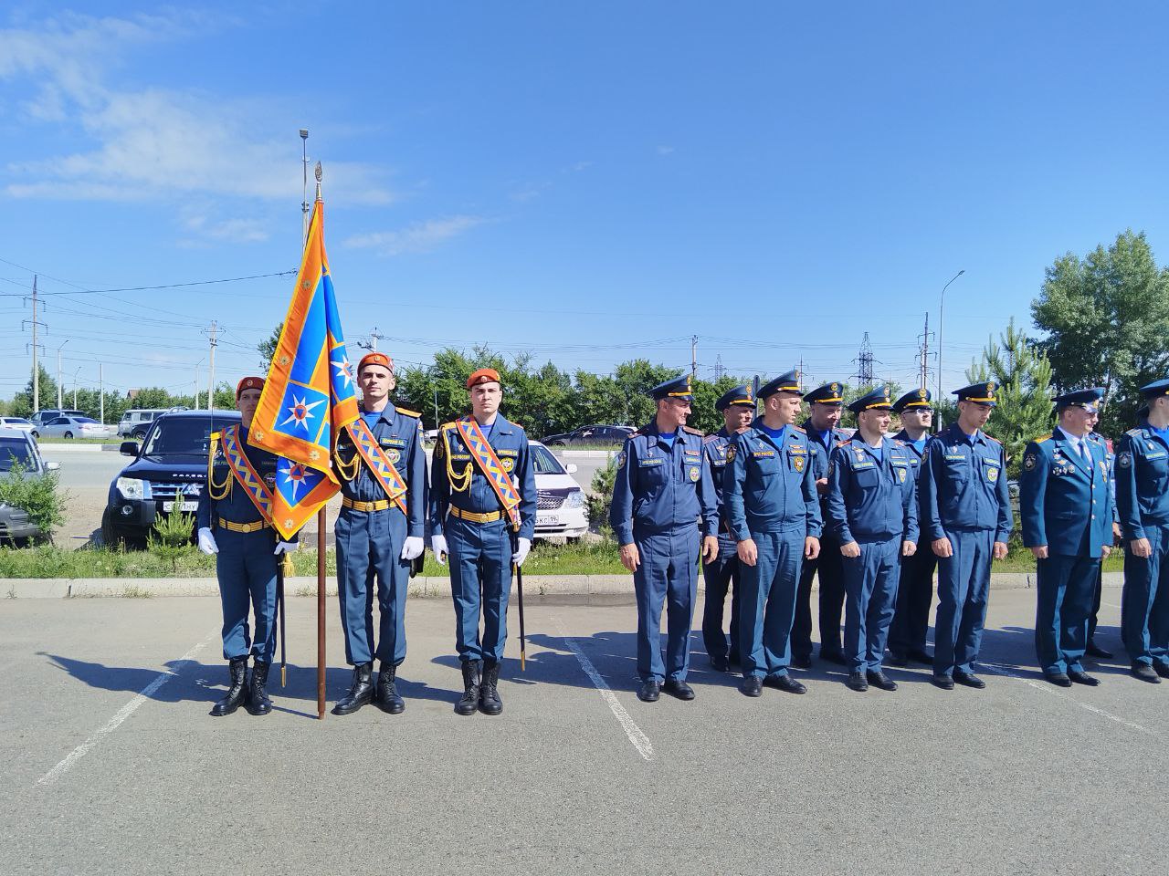 В столице Хакасии спасатели приняли присягу | 11.06.2024 | Абакан -  БезФормата