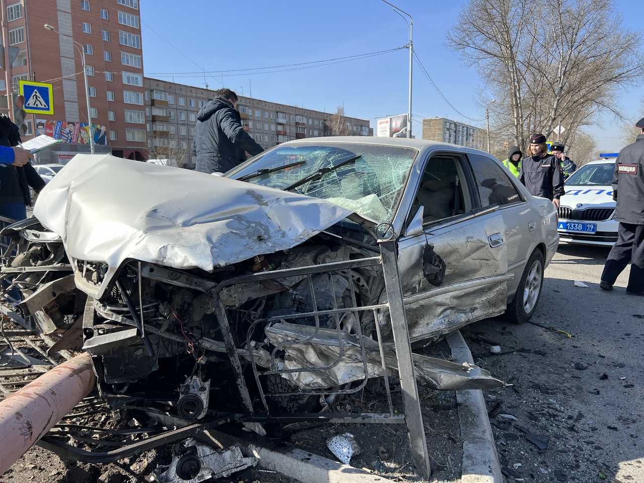 ДТП с пострадавшими: подробности аварии на перекрестке | 07.04.2023 |  Абакан - БезФормата