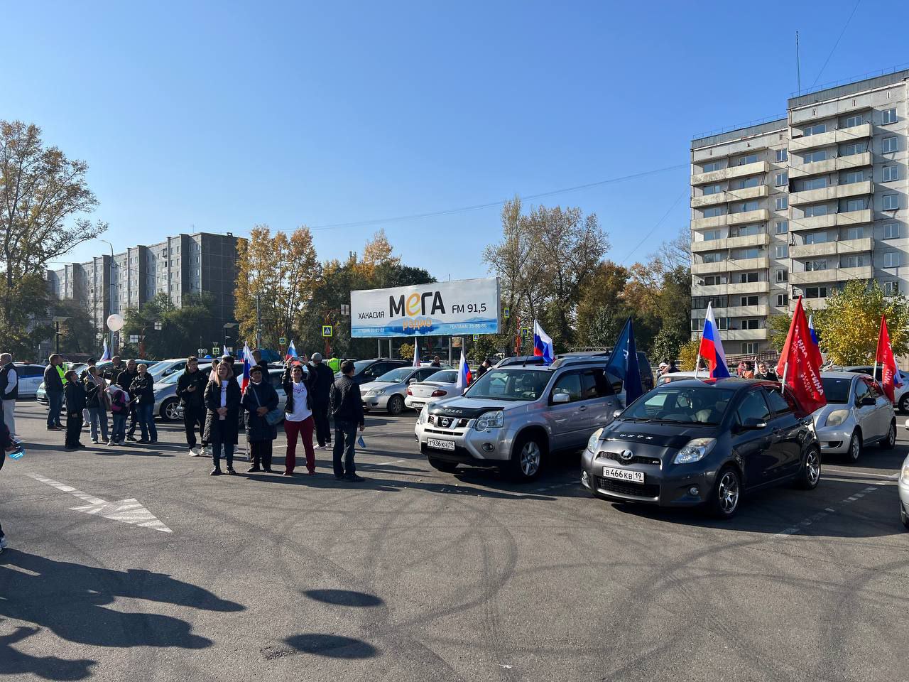 В Хакасии отметили день рождения Владимира Путина автопробегом | 07.10.2023  | Абакан - БезФормата