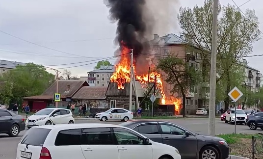 Что горит в абакане сейчас