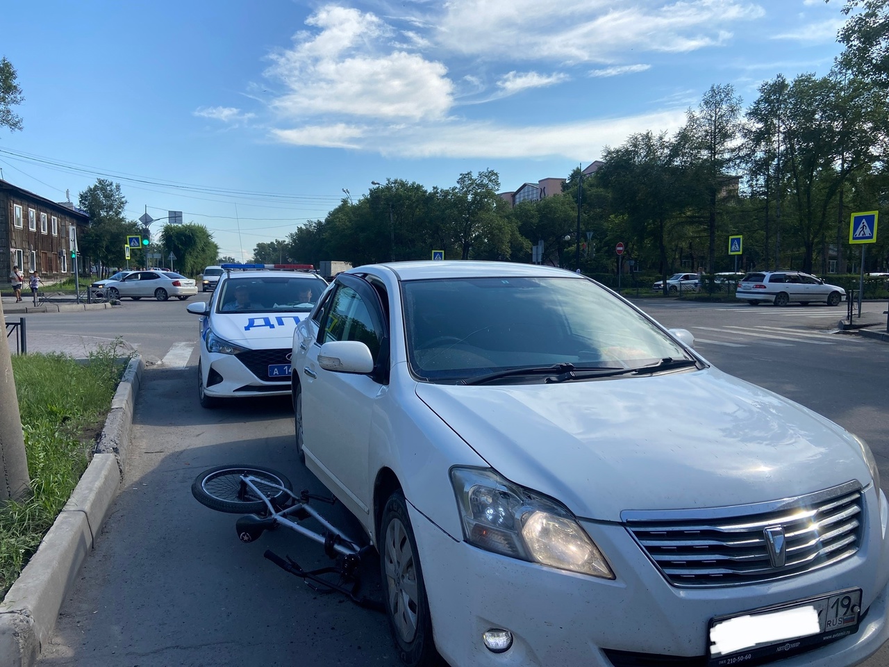 ДТП в Хакасии: в Абакане пострадал подросток-велосипедист | 26.07.2023 |  Абакан - БезФормата